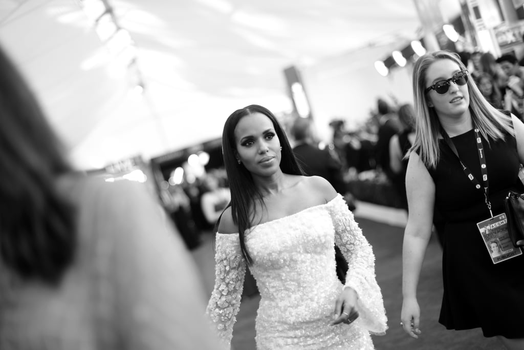 Kerry Washington At The 2017 Sag Awards Popsugar Celebrity 