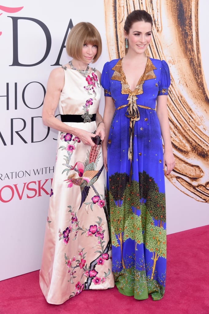 Bee and Anna both wore Gucci to the 2016 CFDA Fashion Awards. Bee completed her look with Irene Neuwirth jewels.