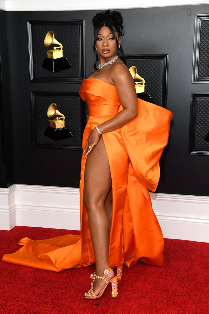 Megan thee Stallion's Dolce & Gabbana Dress at the Grammys