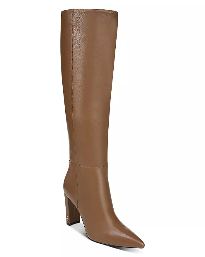 Sam Edelman Raakel Block Heel Tall Boots Shoes