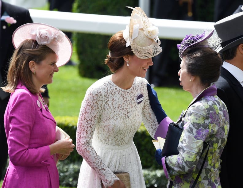 Princess Anne and Kate Middleton, 2016