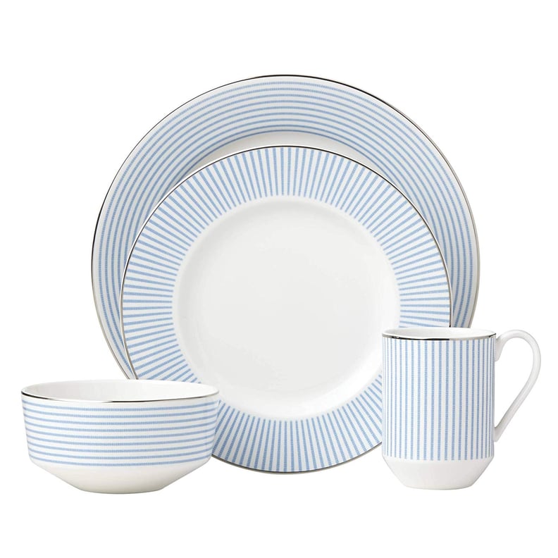 Kate Spade New York 879735 Laurel Street 4 Piece Dinnerware Set