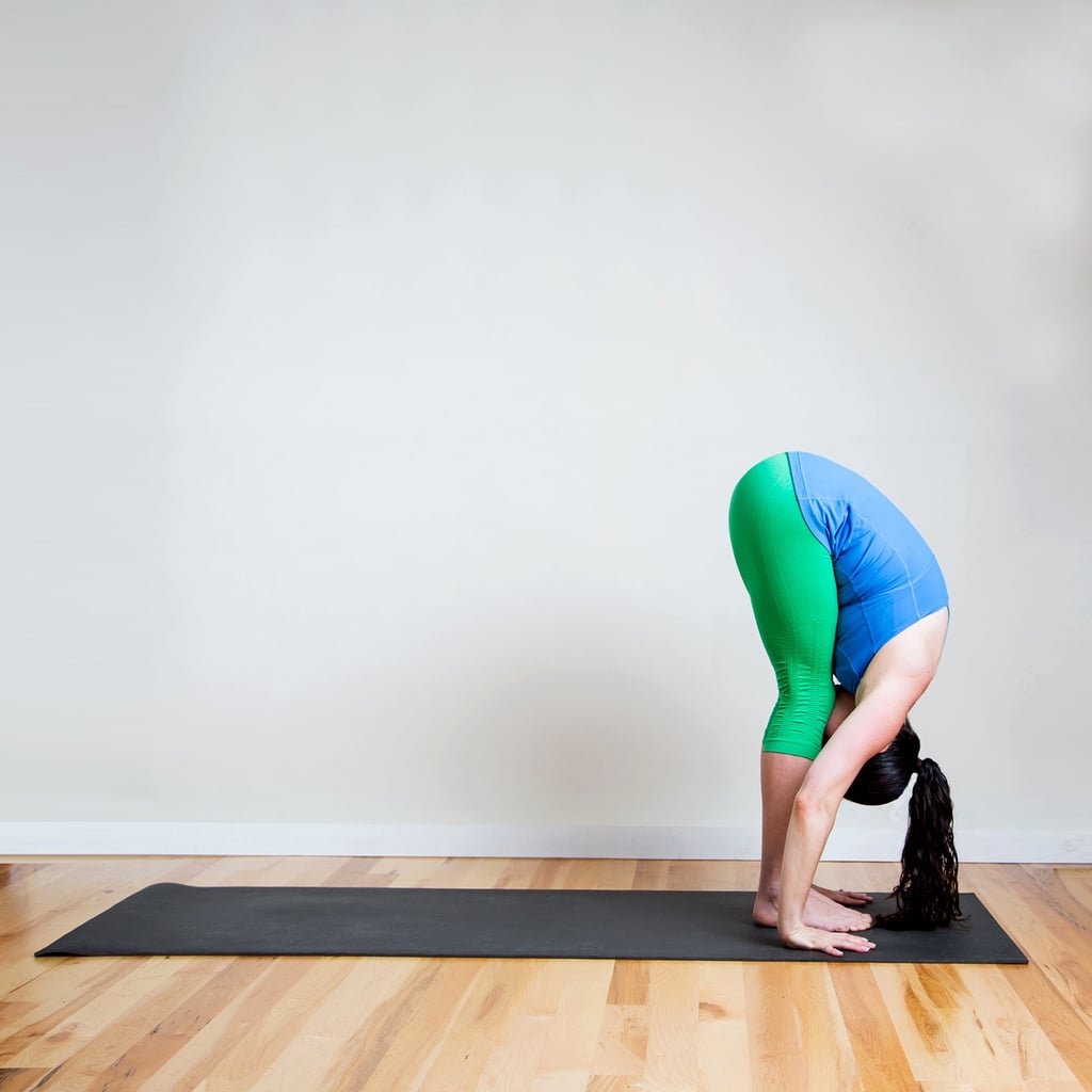 Standing Forward Bend Most Common Yoga Poses Pictures Popsugar Fitness Photo 3 0410