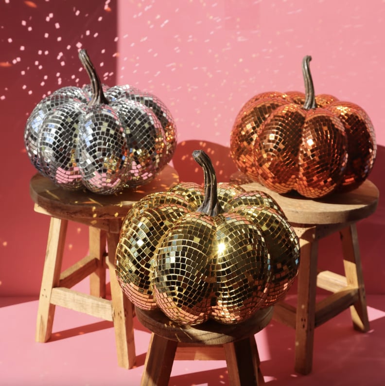 Shop Disco Ball Pumpkins Our Favorite Halloween Decor Trend