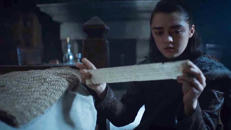 Arya Confronts Sansa