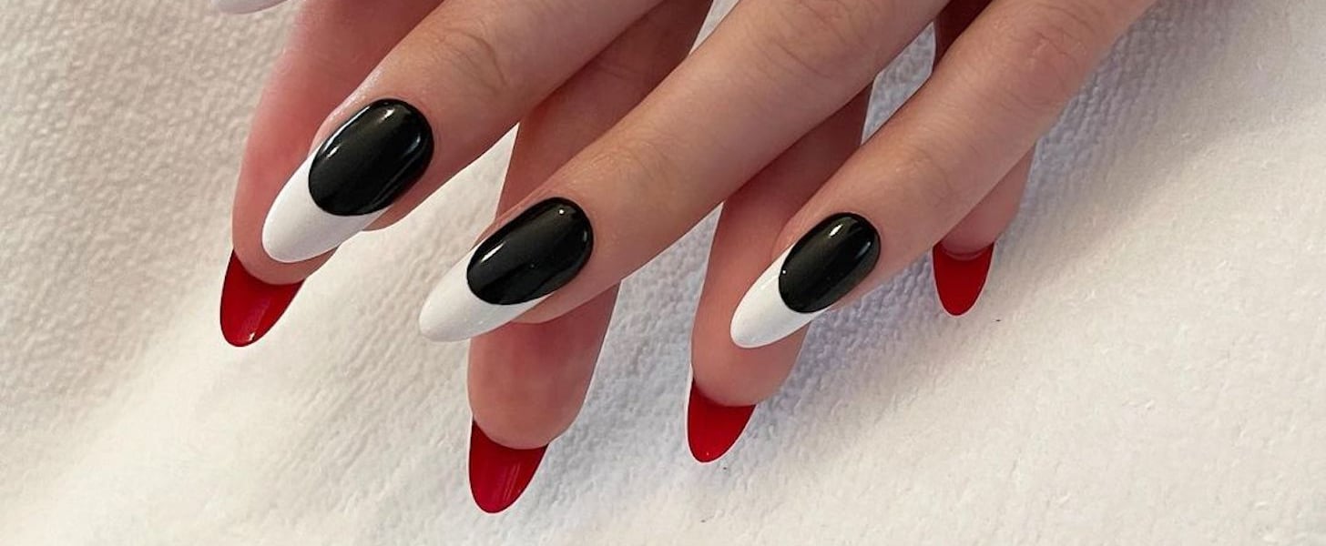 Flipside" Nail Art Ideas For Painting the Back of the Nails | POPSUGAR  Beauty