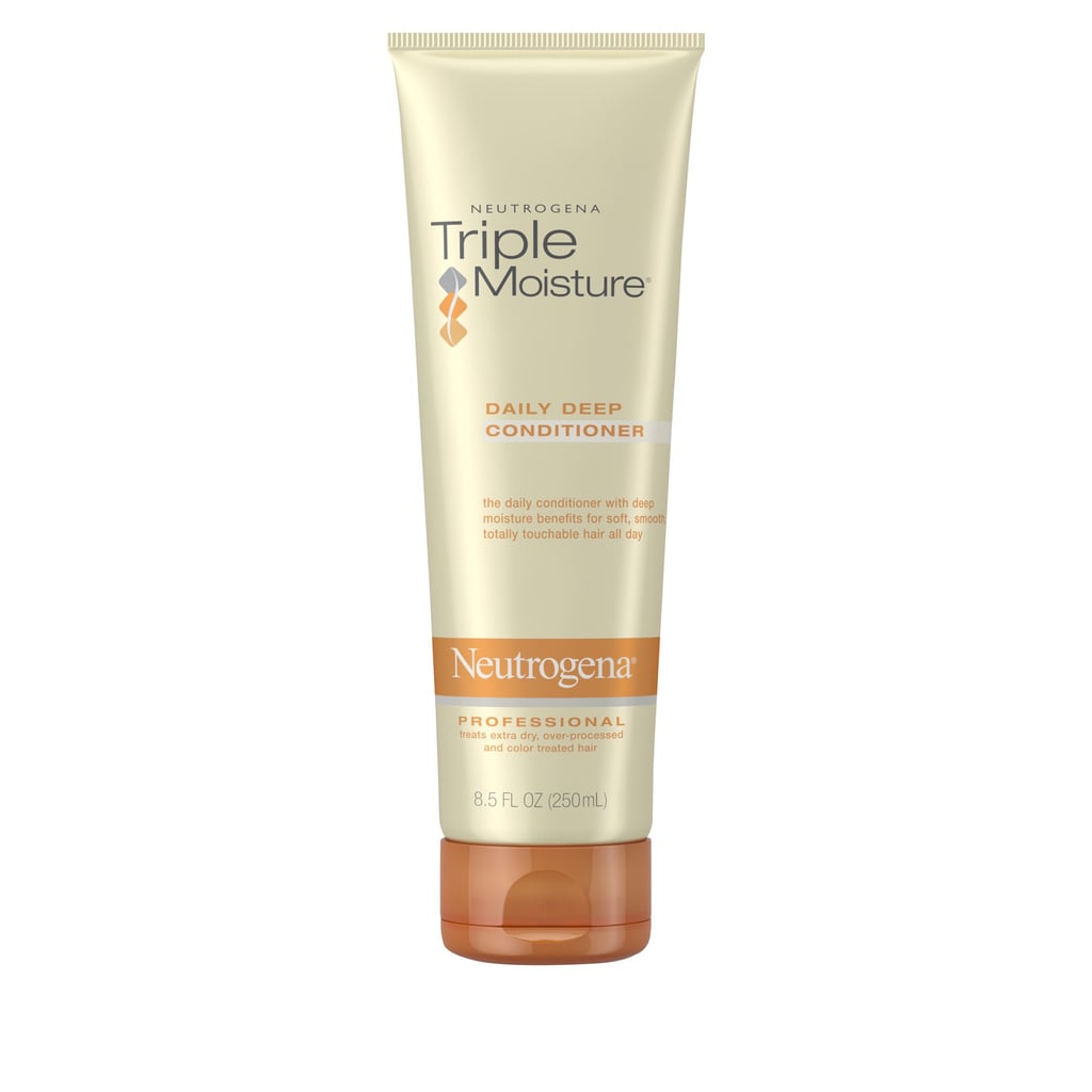 Made specifically for extra-dry, over-processed, and color-treated hair, this Neutrogena Triple Moisture Conditioner With Hydrating Olive, Meadowfoam, and Sweet Almond Extracts ($5) works wonders. It helps provide deep treatment to leave hair feeling soft, smooth, and manageable.