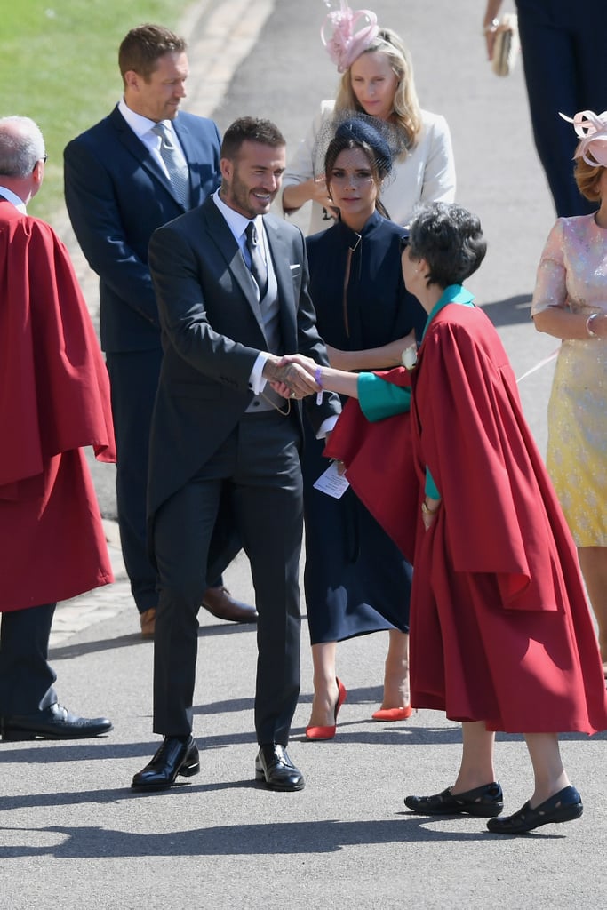 Victoria Beckham Dress at Royal Wedding 2018