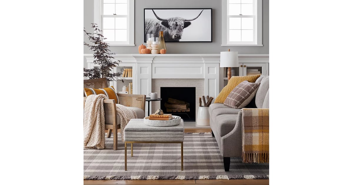 Chunky Knit Throw Blanket Best Fall Decor From Target 2019 POPSUGAR