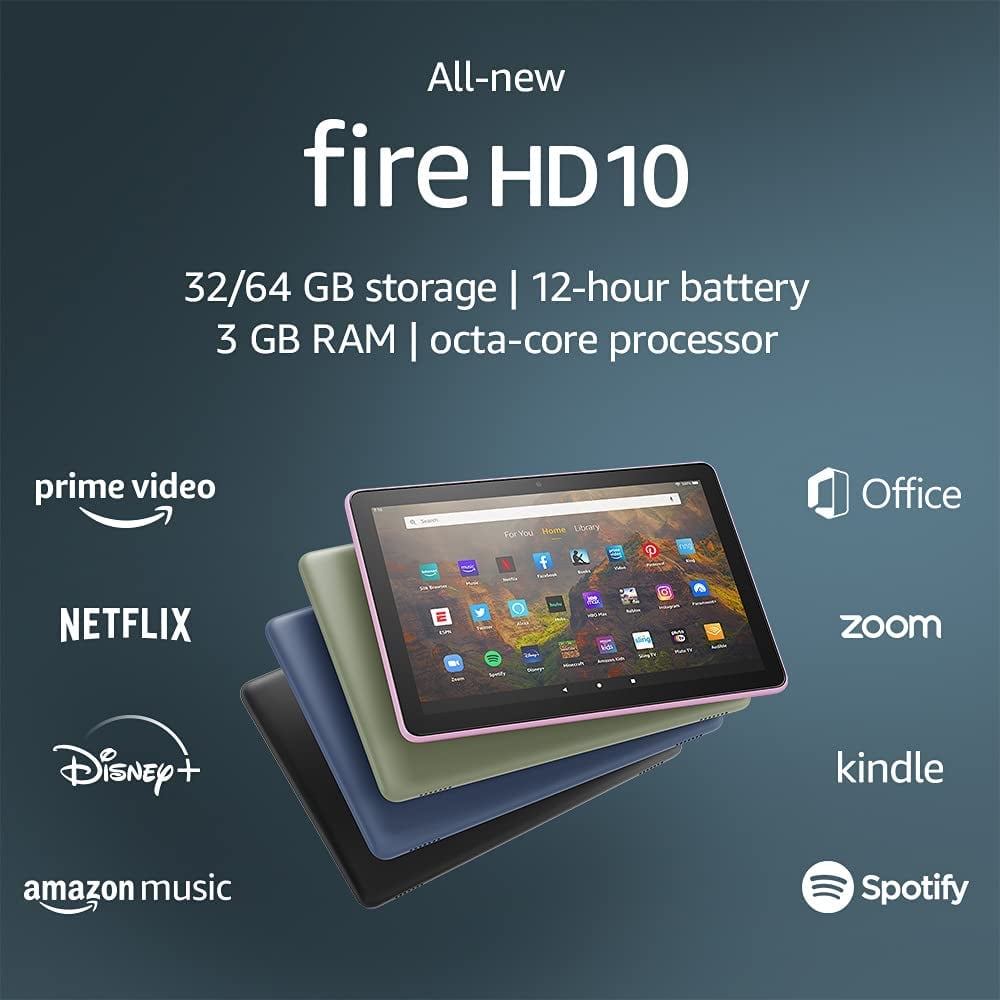 For Productivity and Convenience: Fire HD 10 Tablet