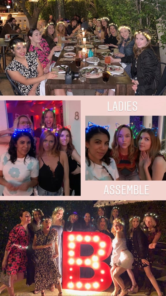 Brittany Snow With Pitch Perfect Stars at Bachelorette Party