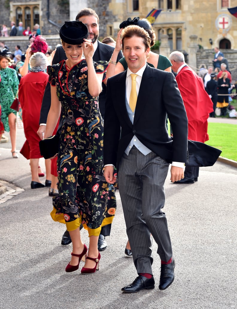 Singer James Blunt and his wife Sofia Wellesley