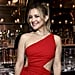 凯特·哈德森在Netflix Toast上的红色镂空Michael Kors连衣裙