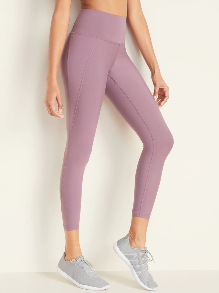 Old Navy High-Waisted Elevate Built-In Sculpt 7/8-Length Compression Leggings
