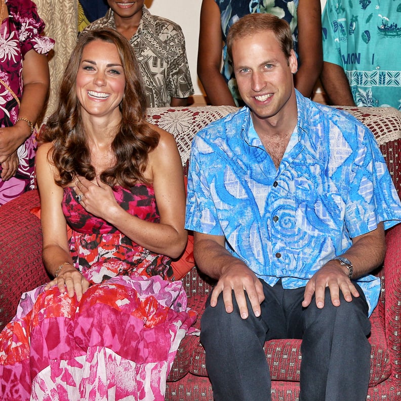 Here's a Look at Will and Kate's Island-Inspired Outfits Back in 2012