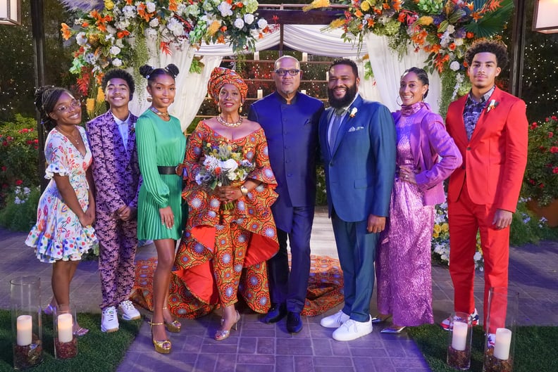 Black ish Cast Wedding Outfits 2020 Photos POPSUGAR Fashion