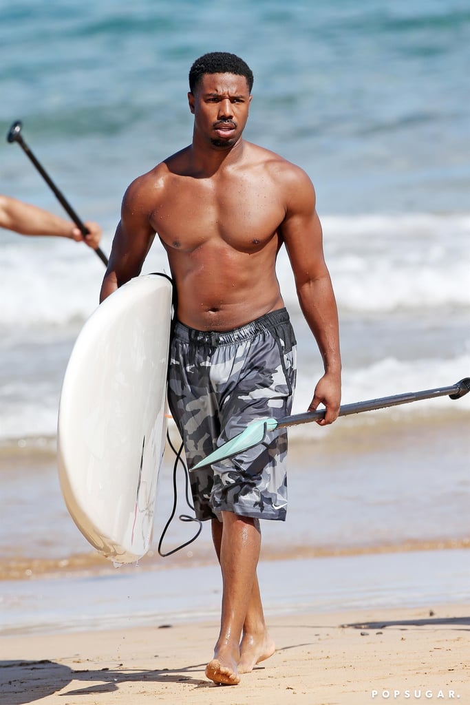 Michael B. Jordan Shirtless Pictures