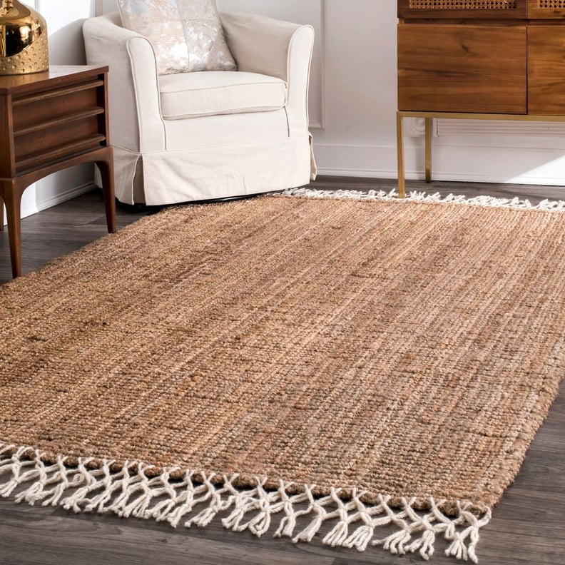 A Textured Rug: nuLOOM Raleigh Hand Woven Area Rug