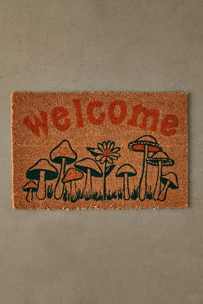 A Magical Doormat: Welcome Shroomies Doormat