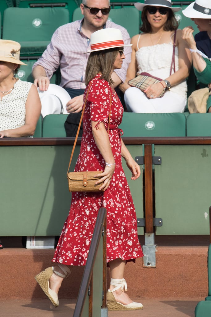 Pippa Middleton Red Ralph Lauren Dress