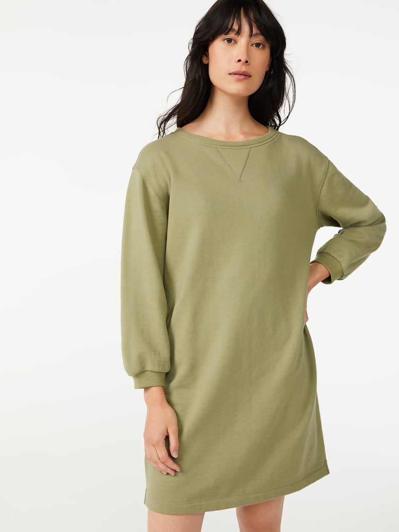 Free Assembly Women's Sweatshirt Dress