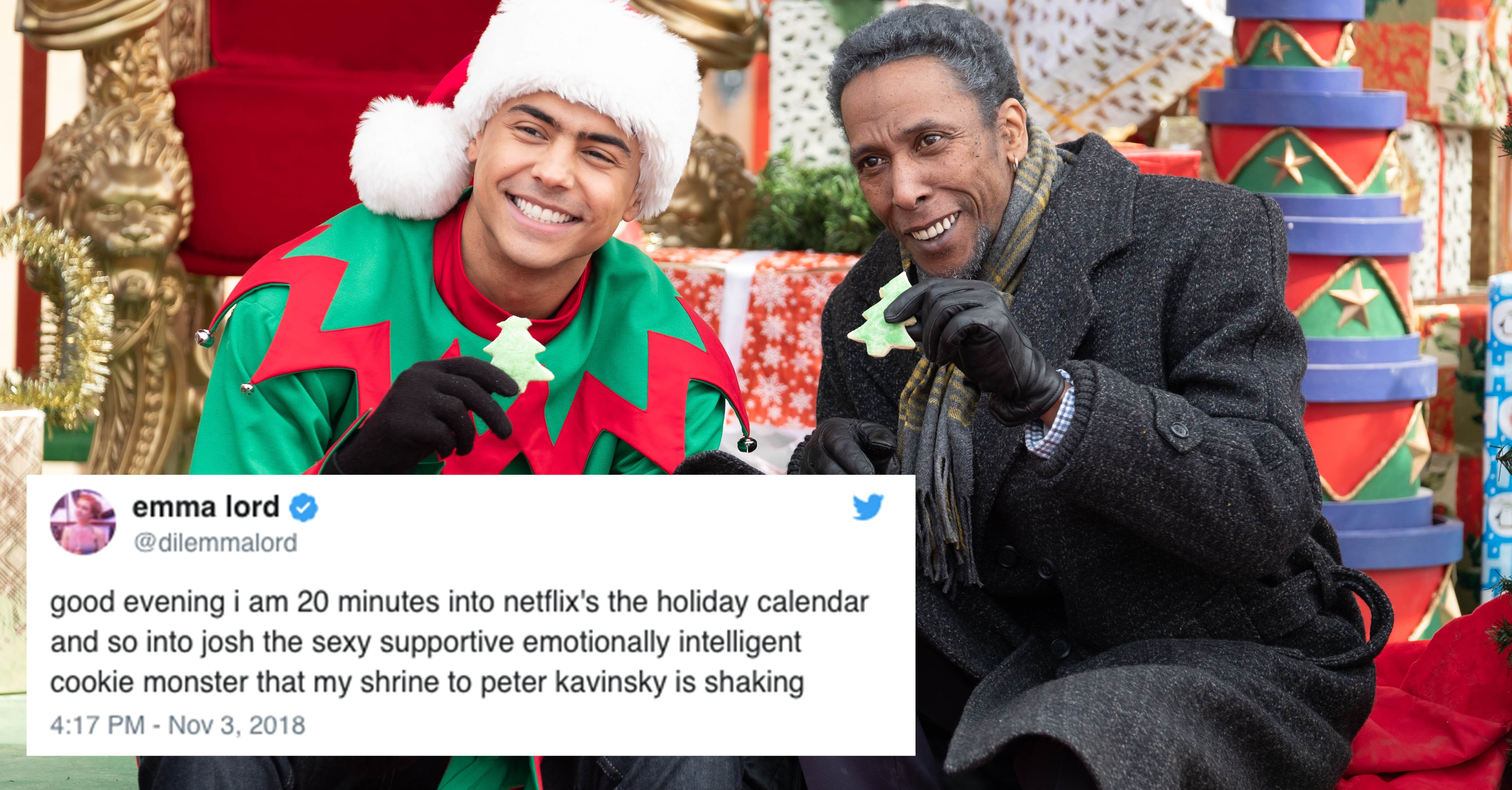 Reactions to Netflix #39 s The Holiday Calendar Movie PS Entertainment