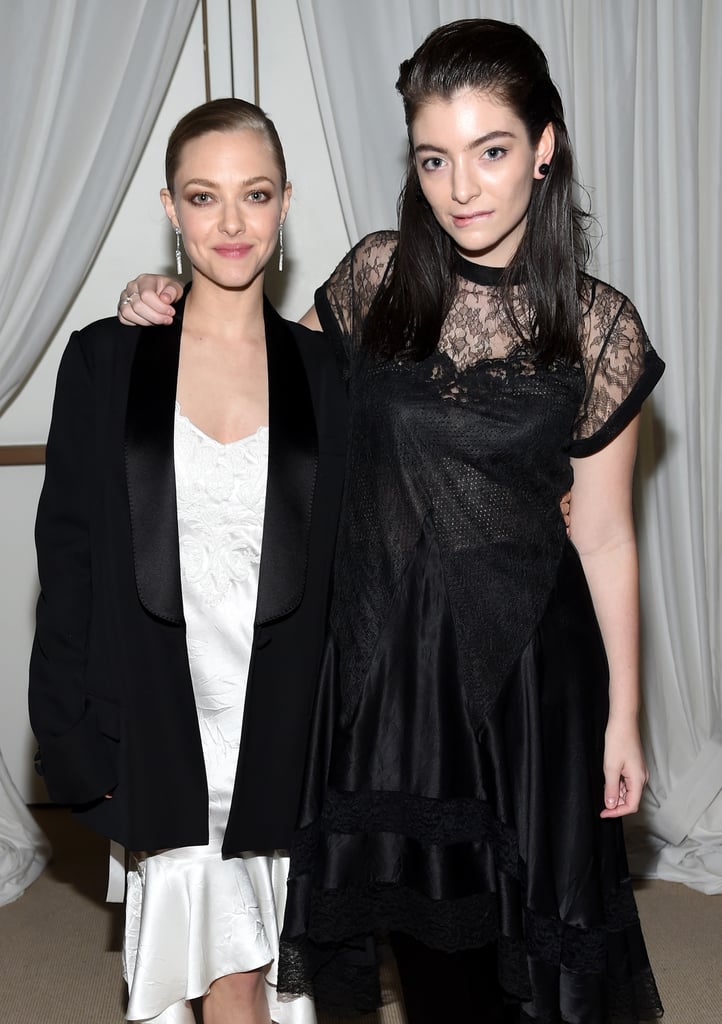 Amanda Seyfried and Lorde