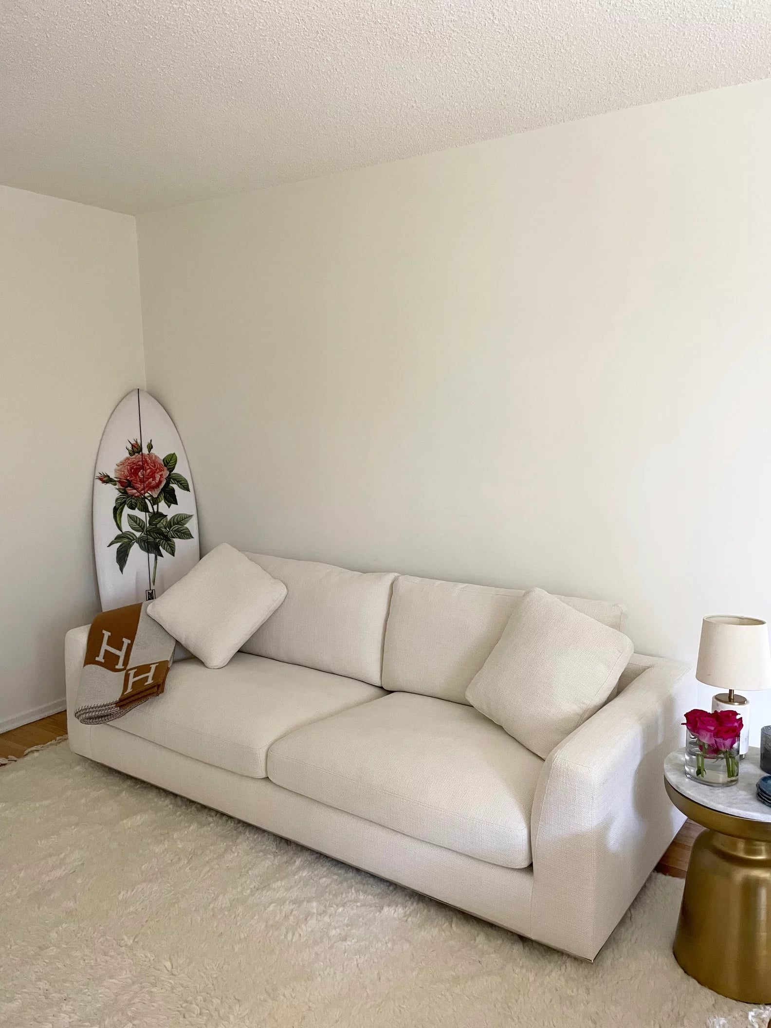 Deep cushion couch best sale