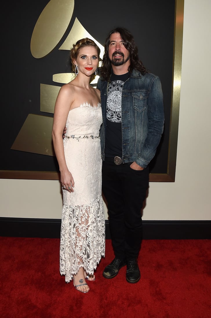 Dave Grohl and Jordyn Blum Celebrities on the Red Carpet at the
