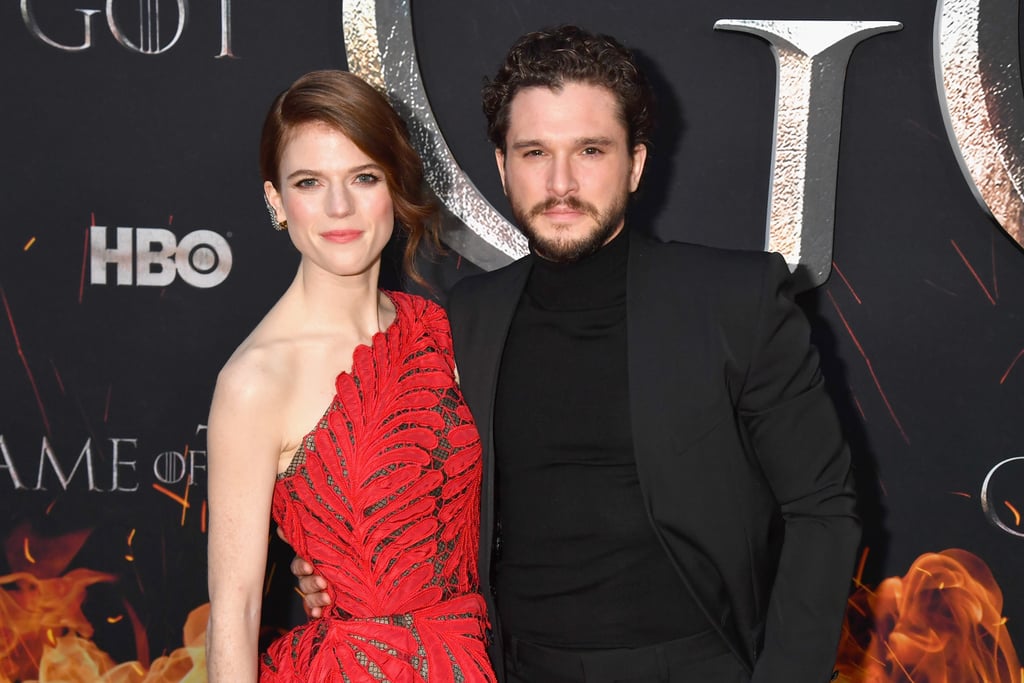 Kit Harington Rose Leslie at Game of Thrones Premiere 2019