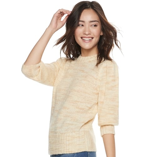 POPSUGAR Puff-Sleeve Sweater