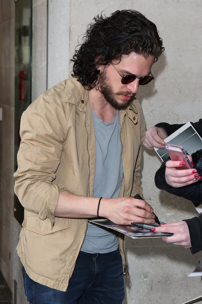 Kit Harington in London May 2016