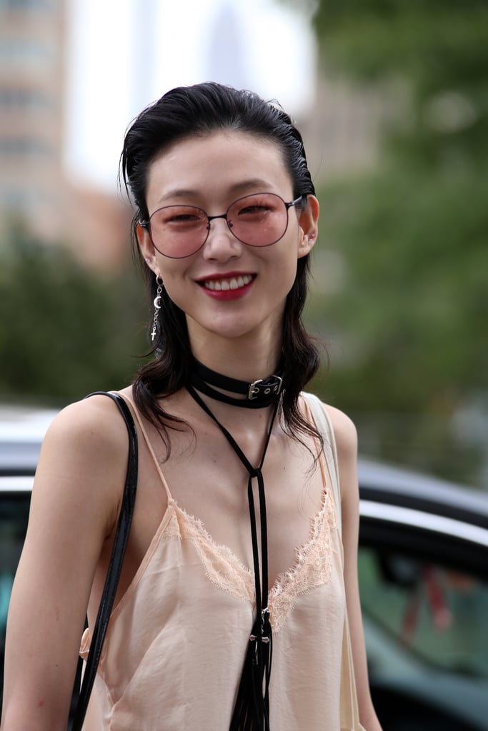 On the Street . . . | One-Earring Trend at Fashion Week Spring 2017 ...