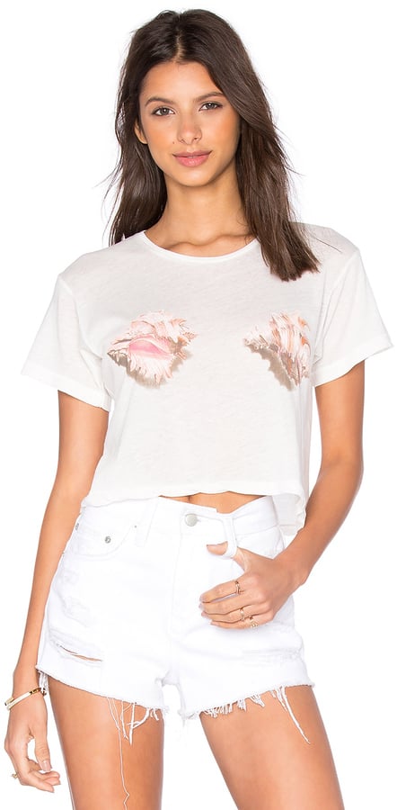 Wildfox Couture Realistic Shell Bra Tee
