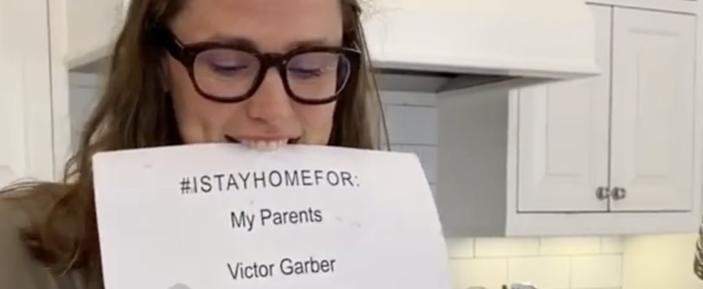 Jennifer Garner Tries Every Trending Self-Isolation Challenge, and We're Tired Just Watching Her