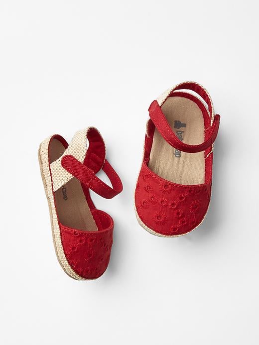 Baby Gap Eyelet Espadrilles