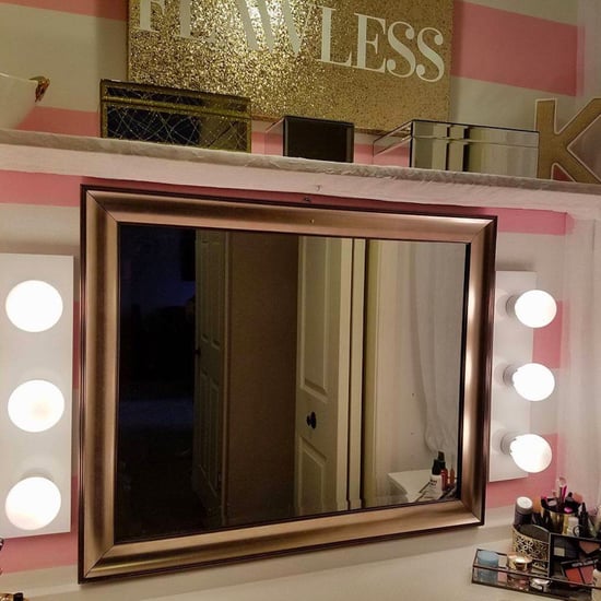 Husband Makes Wife Closet Vanity