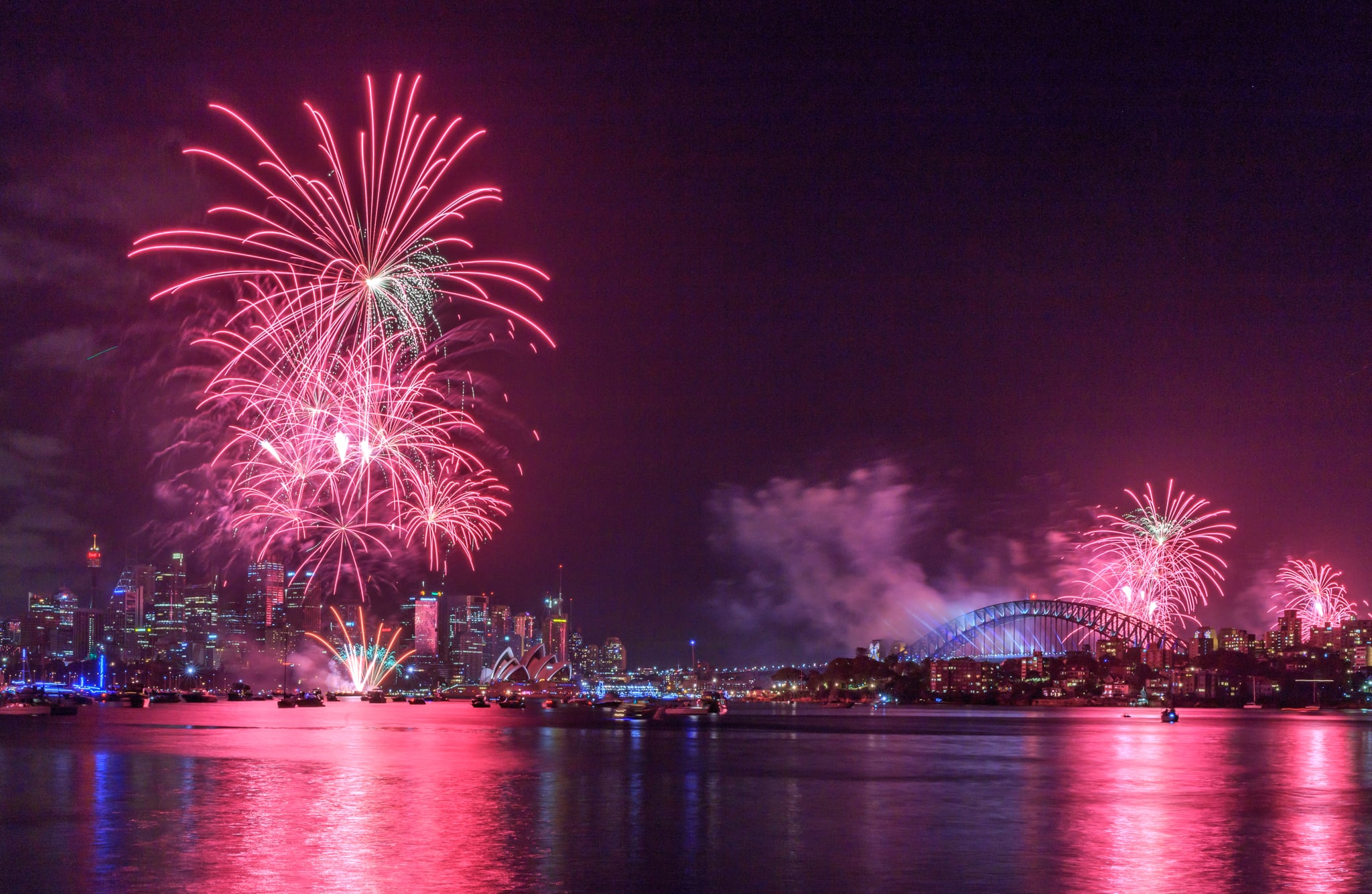 sydney new years eve 2019 fireworks hd