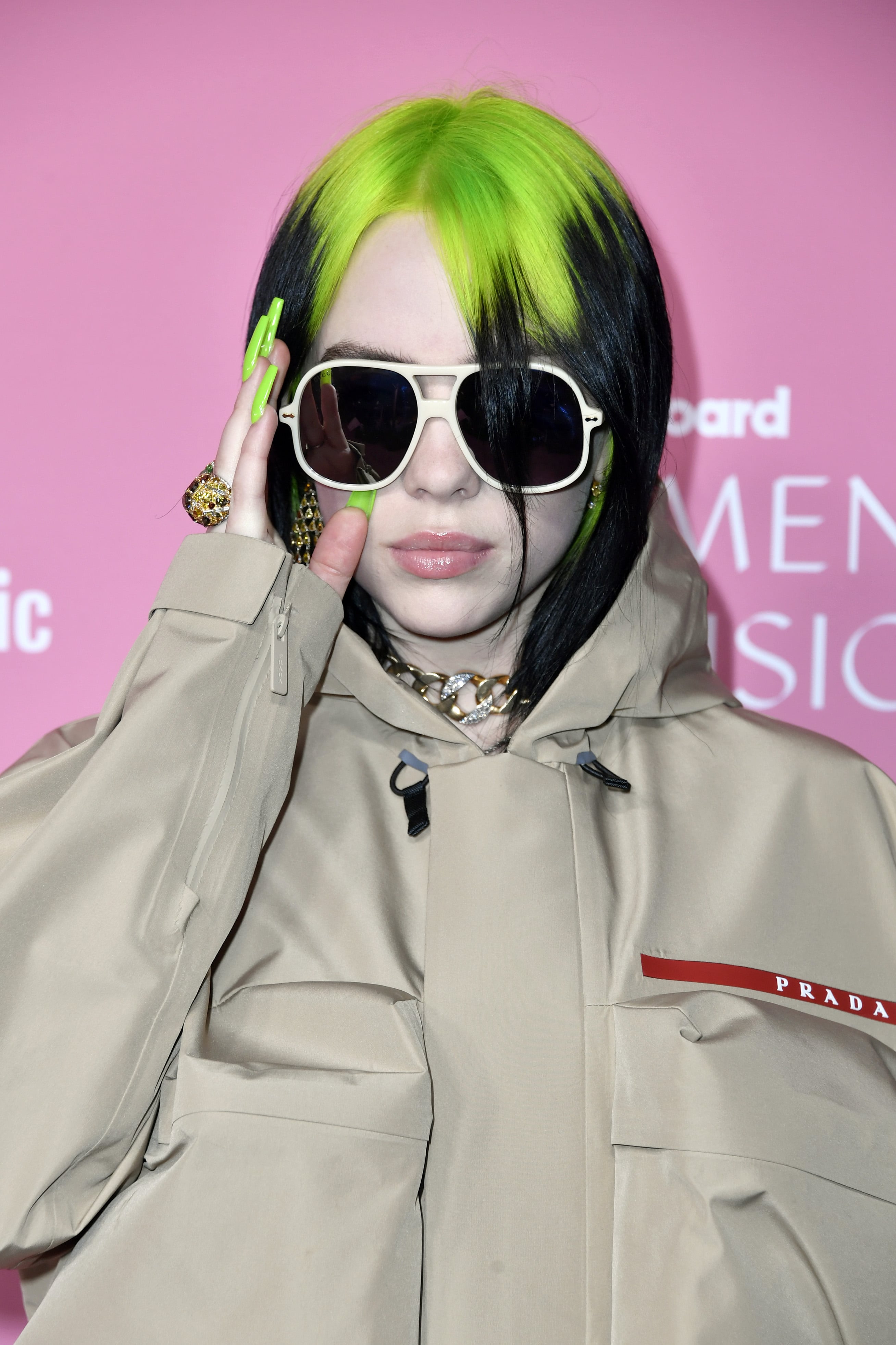 Billie eilish prada sales sunglasses