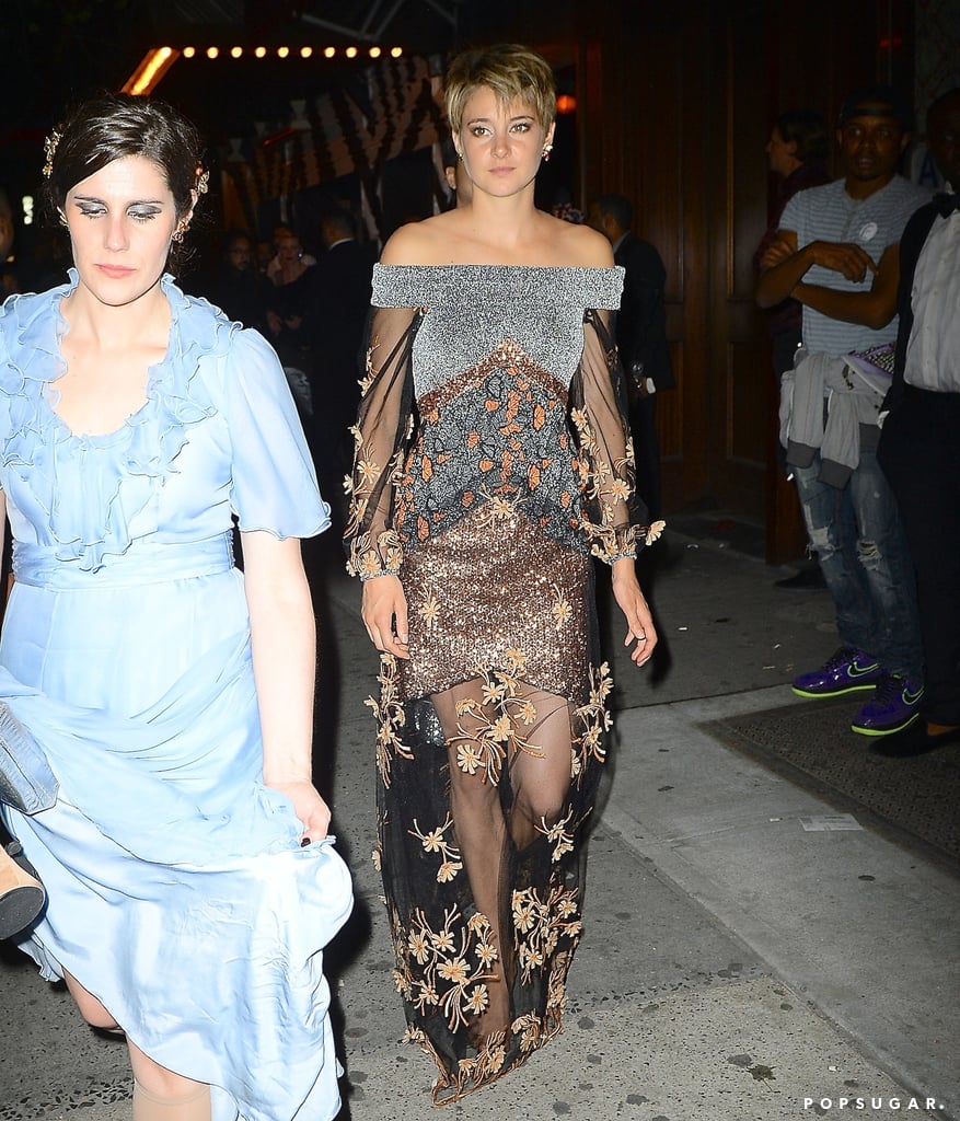 Shailene Woodley at the Met Gala 2014