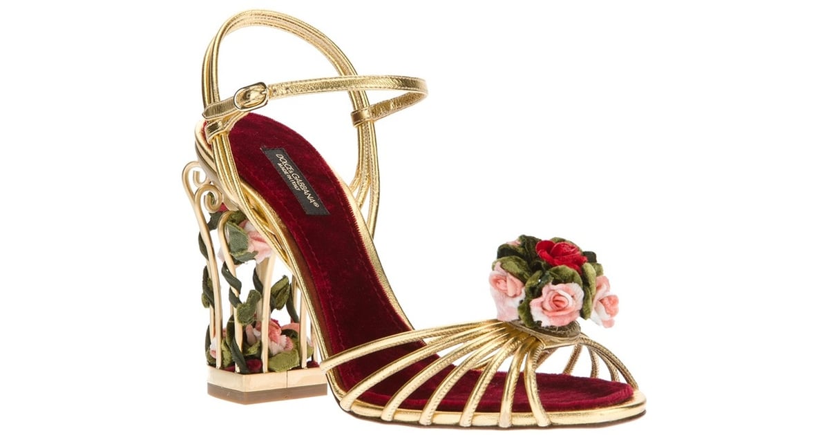 dolce gabbana cage heels