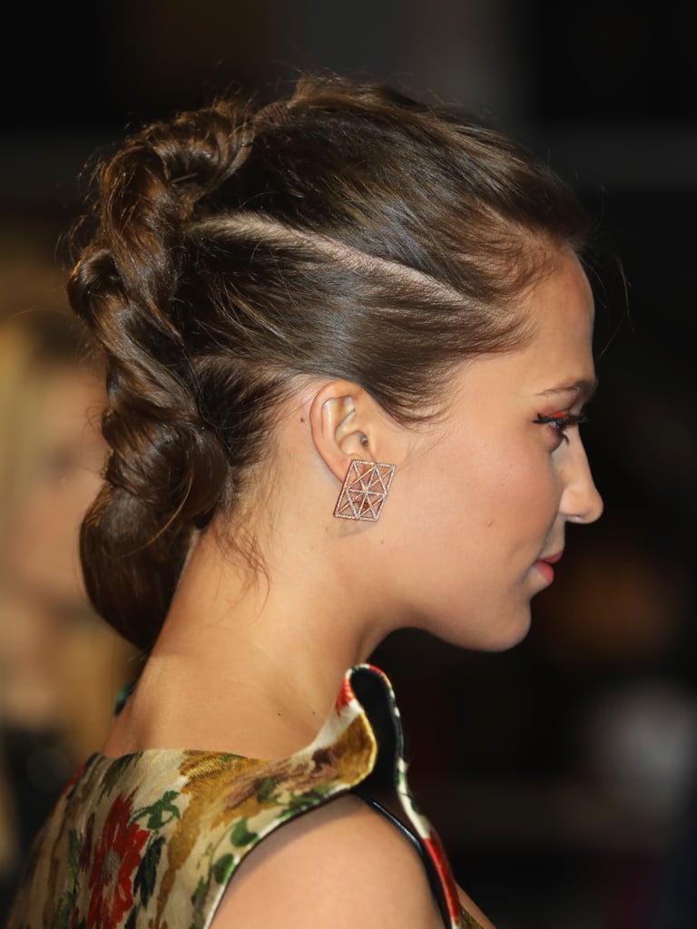 Alicia Vikander at the Tomb Raider European Premiere