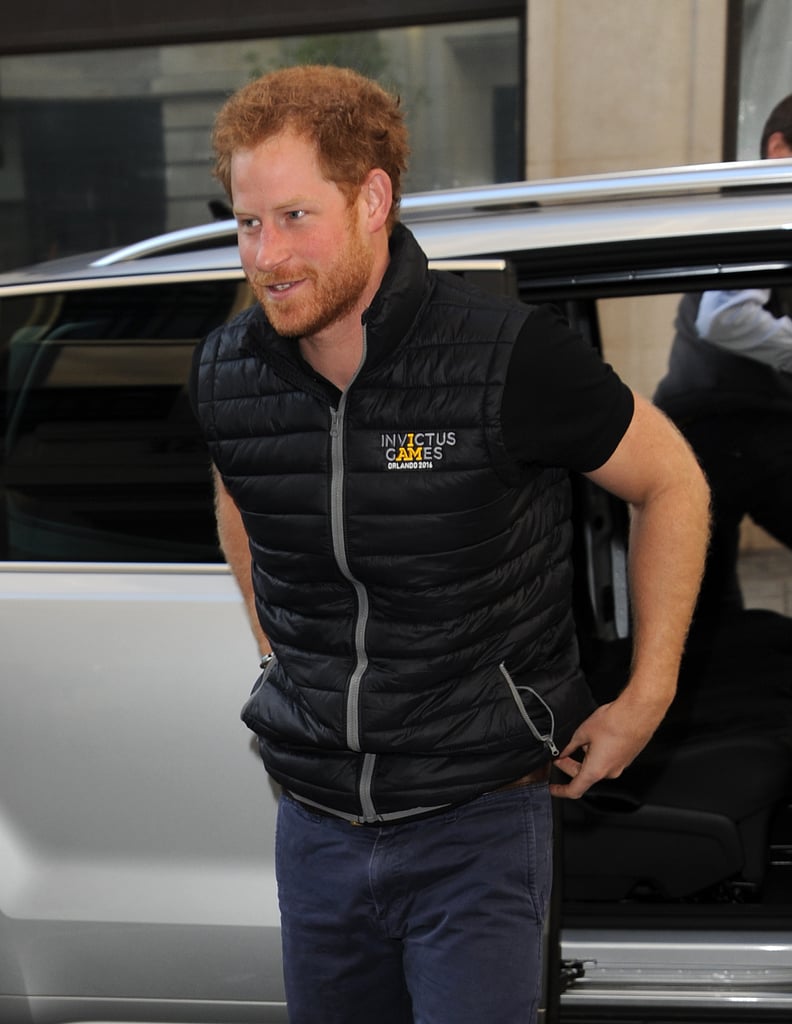 Prince Harry in London April 2016