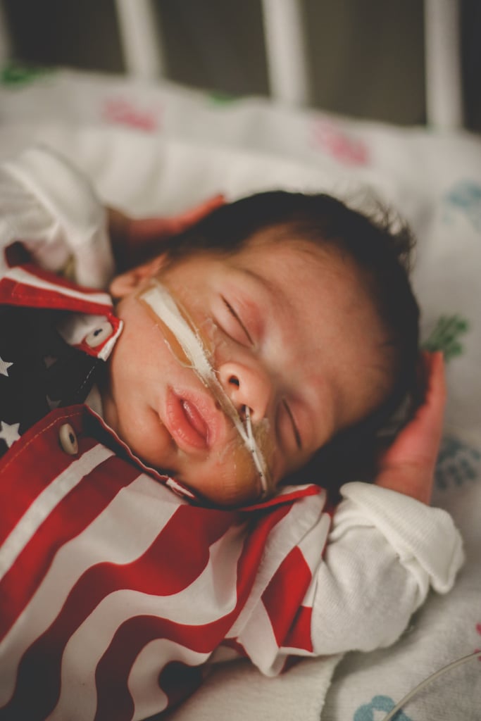 NICU Babies Dressed For the 4th of July