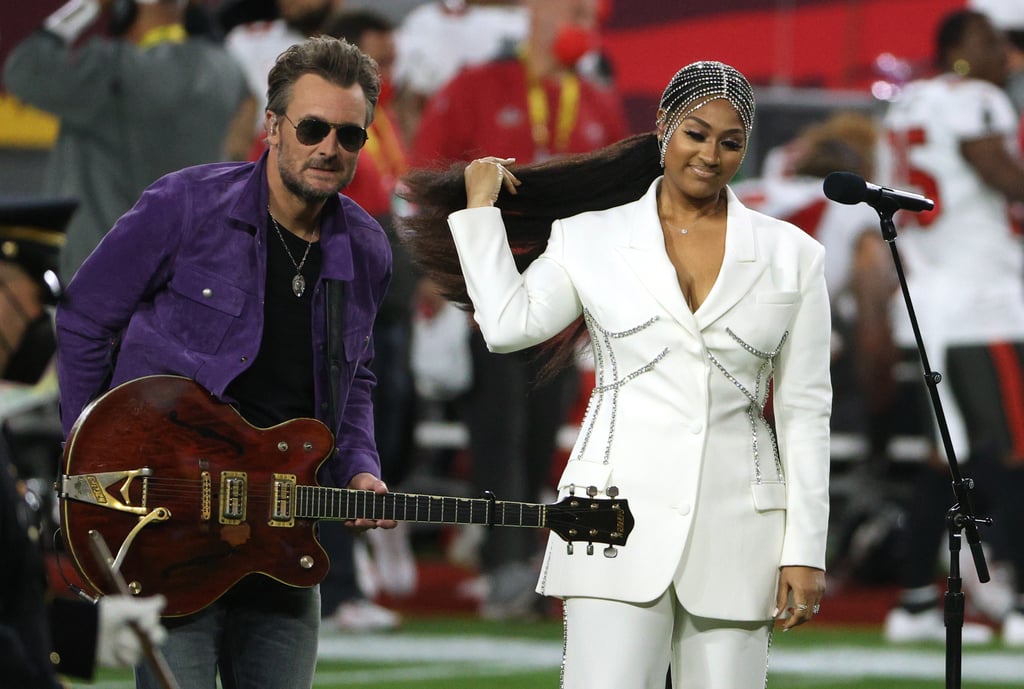 Jazmine Sullivan's Super Bowl Outfit Honors Whitney Houston