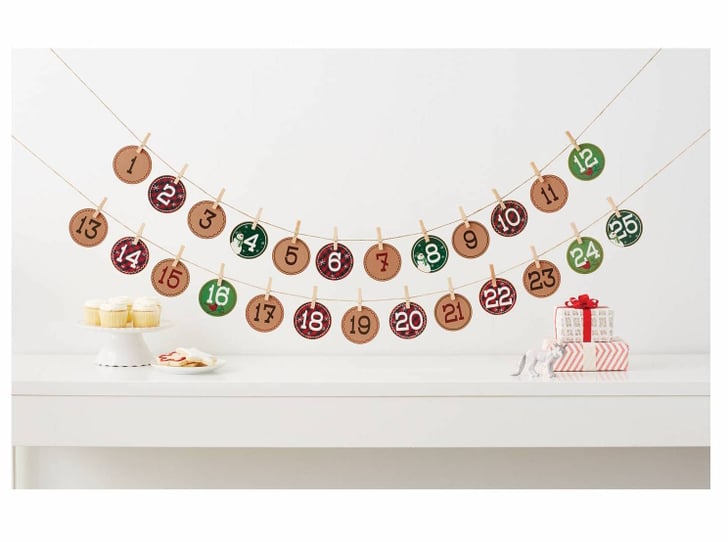 Advent Garland Cheap Christmas Products at Target POPSUGAR Smart