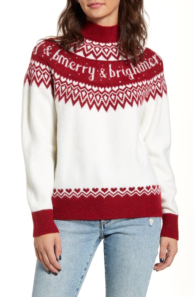 Cotton Emporium Merry & Bright Sweater The Best Ugly Christmas