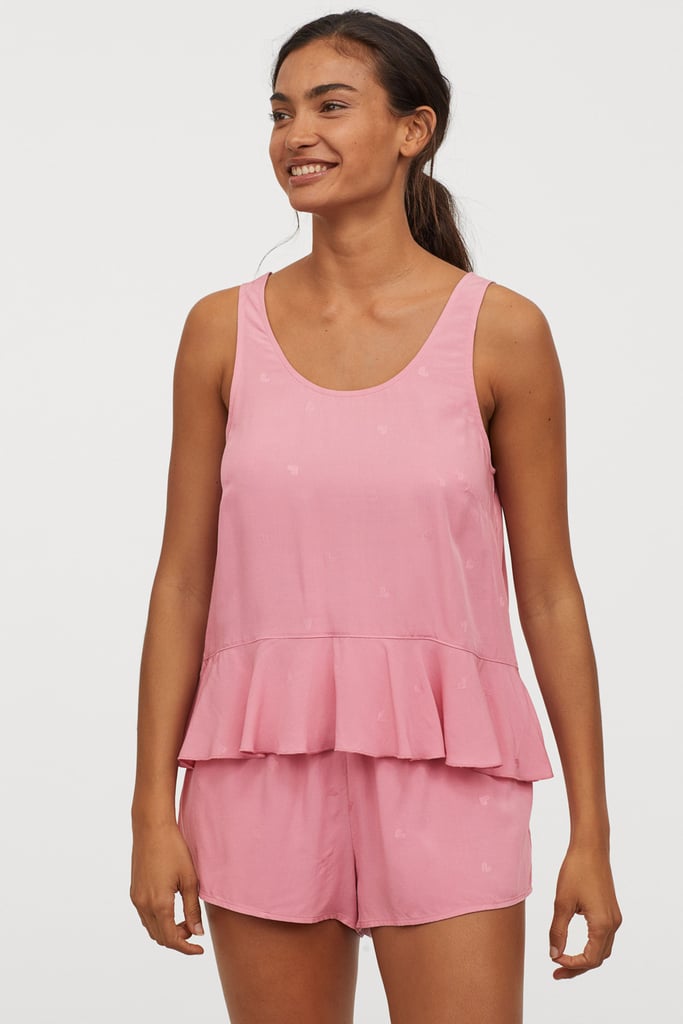 Pajama Tank Top and Shorts Best Loungewear, Sweats, and Pajamas For