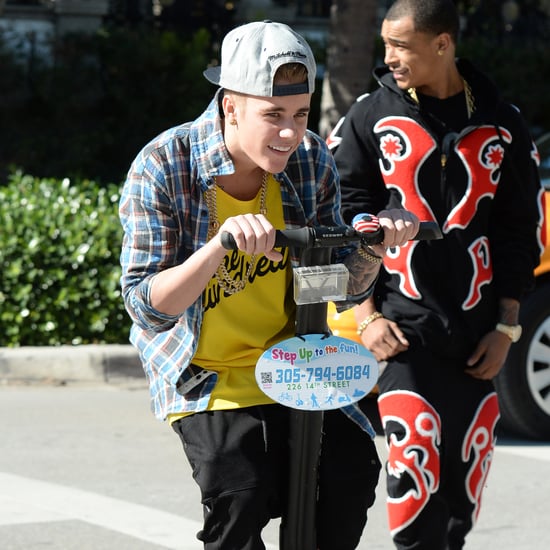 Justin Bieber on Miami Beach Before His Arrest