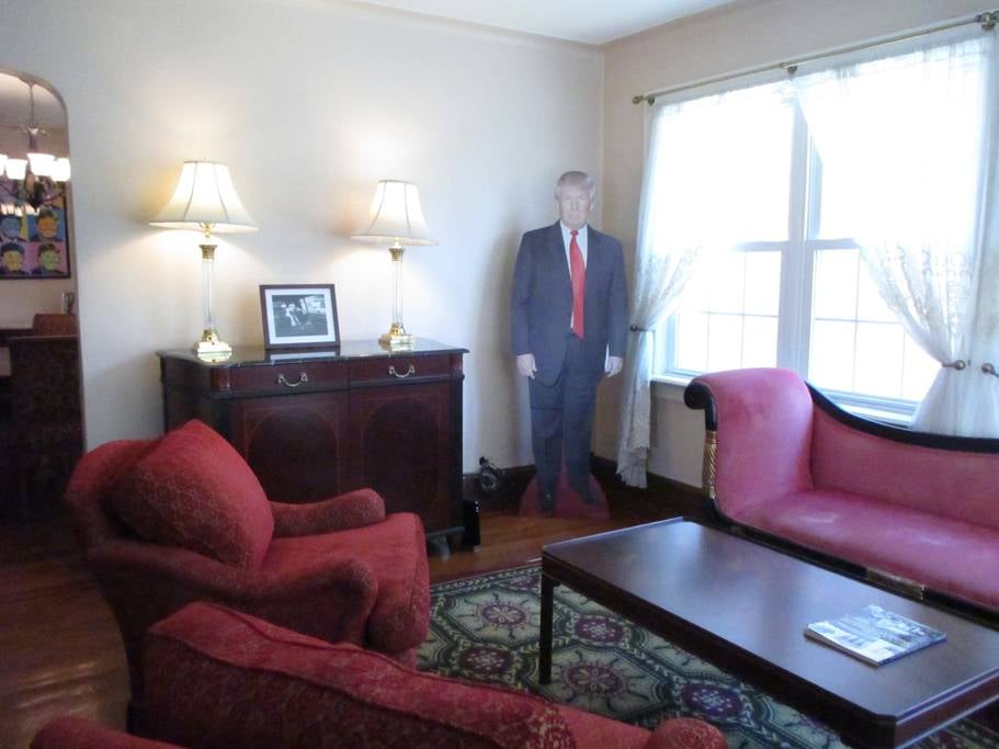 Donald Trump's Childhood Home on Airbnb